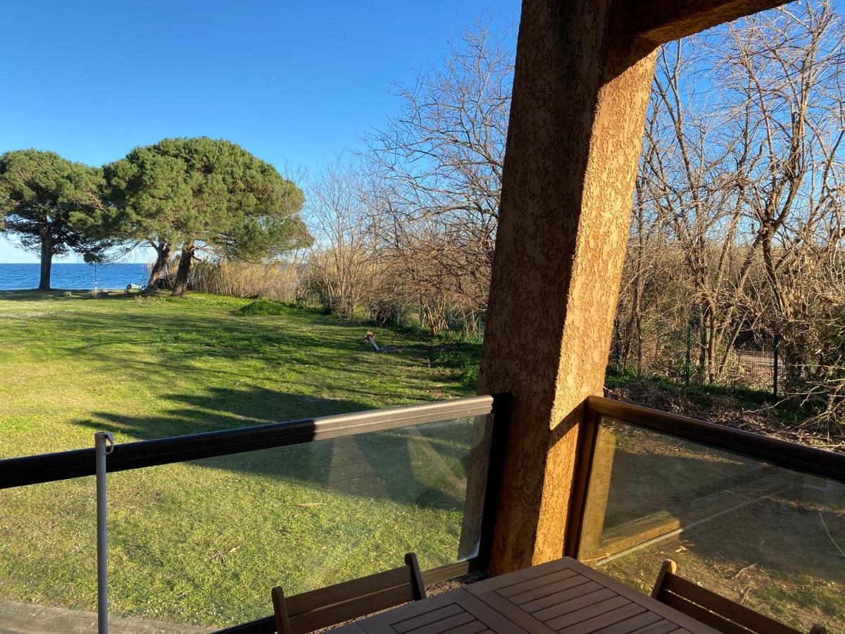 Residence Santa Lucia, Studio Avec Piscine , Vue Mer Et Pied Dans L'Eau , Moriani-Plage מראה חיצוני תמונה