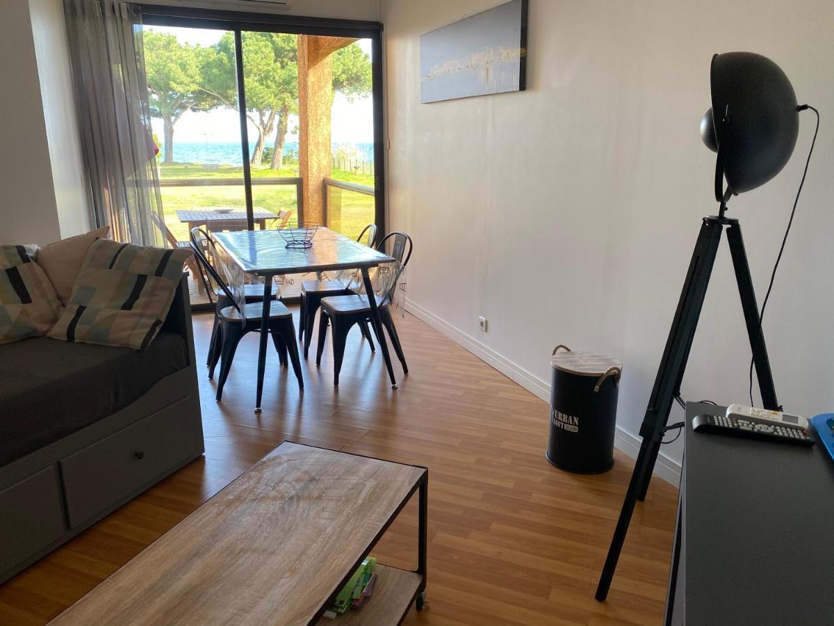 Residence Santa Lucia, Studio Avec Piscine , Vue Mer Et Pied Dans L'Eau , Moriani-Plage מראה חיצוני תמונה