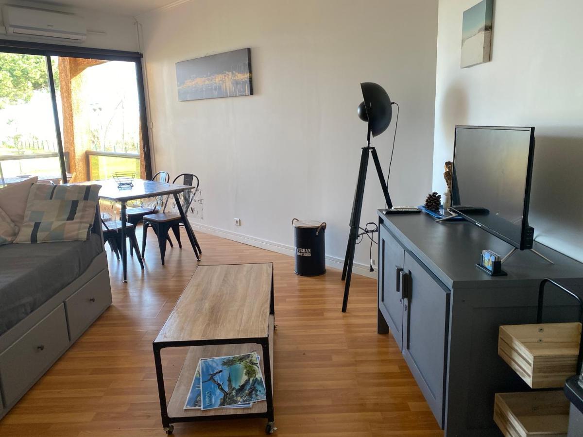 Residence Santa Lucia, Studio Avec Piscine , Vue Mer Et Pied Dans L'Eau , Moriani-Plage מראה חיצוני תמונה